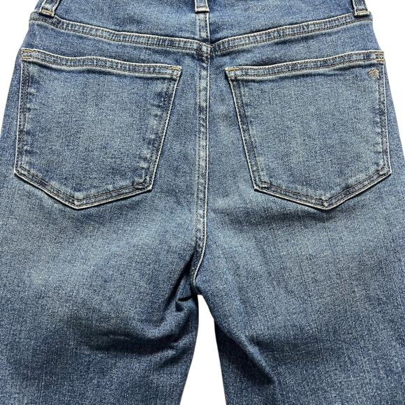 Madewell Cali Demi-Boot Jeans Women’s Size 23 | High Rise Stretch Denim Blue - Picture 8 of 16